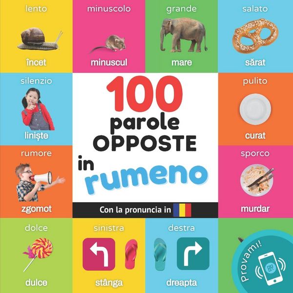 Produktbild: 100 parole opposte in rumeno