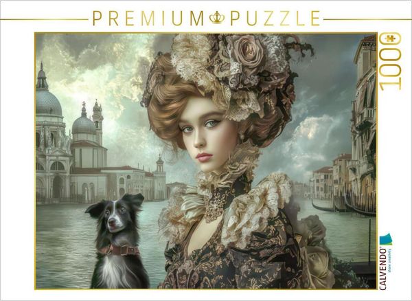 Produktbild: CALVENDO Puzzle Venedig | 1000 Teile Lege-Gr&ouml;&szlig;e 64x48cm Foto-Puzzle f&uuml;r gl&uuml;ckliche Stunden