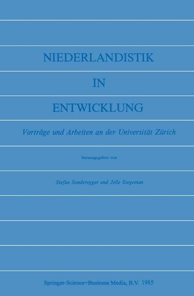 Produktbild: Niederlandistik in Entwicklung