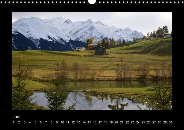Produktbild: Surselva - Graub&uuml;nden (Wandkalender immerw&auml;hrend DIN A3 quer)