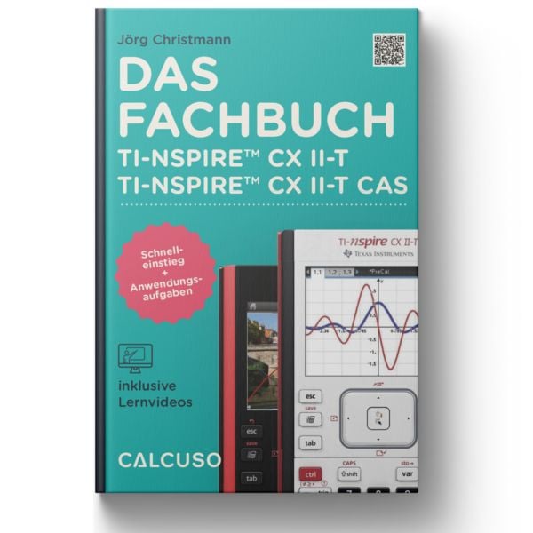 Produktbild: Das Fachbuch zum TI-Nspire CX II-T & II-T CAS