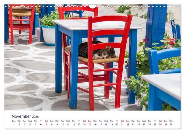 Produktbild: Kos Island - The Island of Hippocrates (Wall Calendar 2026 DIN A3 landscape), CALVENDO 12 Month Wall Calendar