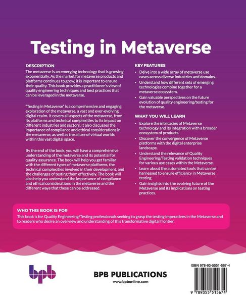 Produktbild: Testing in Metaverse
