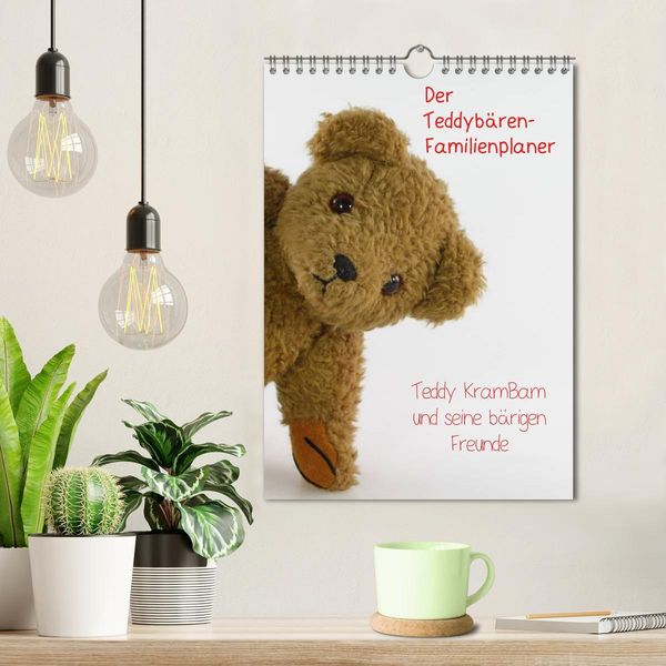 Produktbild: Der Teddyb&auml;ren-Familienplaner (Wandkalender 2026 DIN A4 hoch), CALVENDO Monatskalender