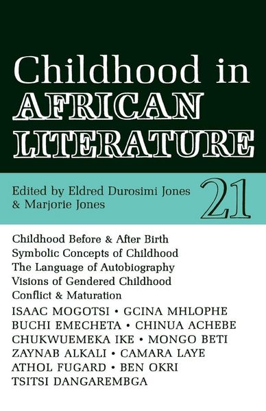 Produktbild: Alt 21 Childhood in African Literature
