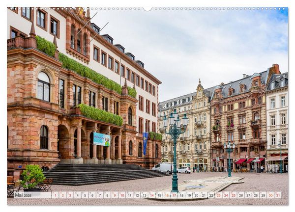 Produktbild: Wiesbaden Impressionen (Wandkalender 2026 DIN A2 quer), CALVENDO Monatskalender