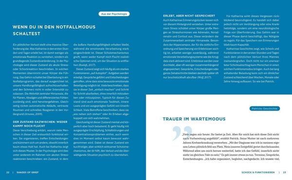 Produktbild: Shades of Grief &ndash; Dein Trauer-Guide durch die vielf&auml;ltige Gef&uuml;hlswelt des Abschiednehmens