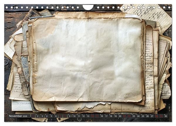 Produktbild: DIY Vintage Momente (Wandkalender 2026 DIN A4 quer), CALVENDO Monatskalender
