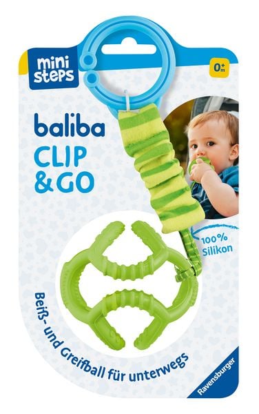 Produktbild: ministeps baliba Clip & Go gr&uuml;n - ab 0 Monate