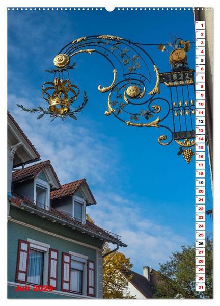 Produktbild: Markdorf - Kleinstadt im Bodenseekreis (hochwertiger Premium Wandkalender 2026 DIN A2 hoch), Kunstdruck in Hochglanz