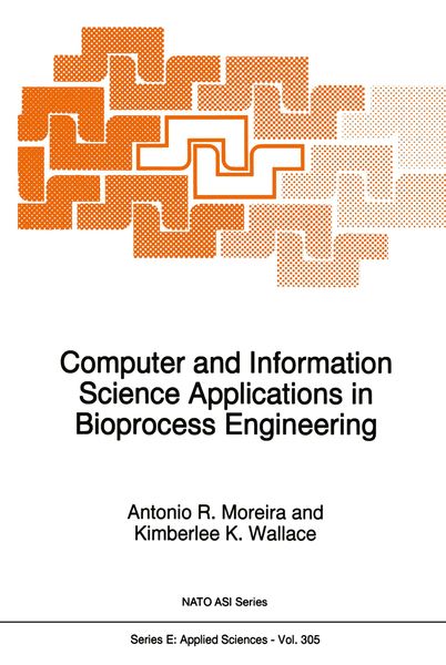 Produktbild: Computer and Information Science Applications in Bioprocess Engineering