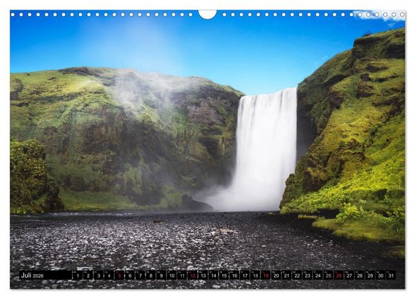 Produktbild: ISLAND 2026 - Faszinierende Landschaften (Wandkalender 2026 DIN A3 quer), CALVENDO Monatskalender