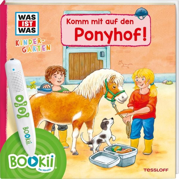 Produktbild: BOOKii&reg; WAS IST WAS Kindergarten Komm mit auf den Ponyhof!