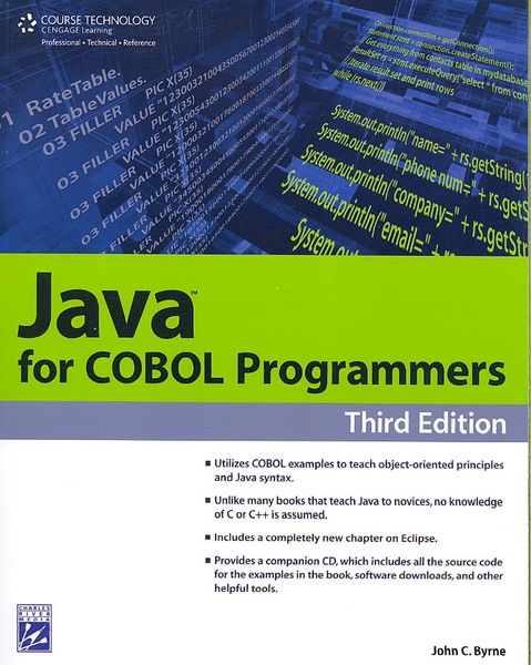 Produktbild: Java for COBOL Programmers, Third Edition