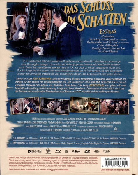 Produktbild: Das Schloss im Schatten - Mediabook (Blu-ray+DVD)