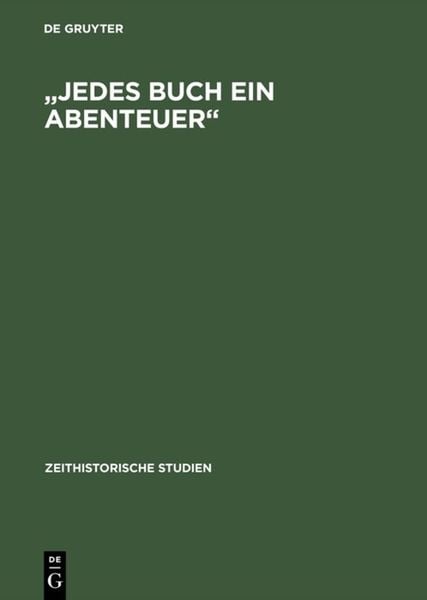 Produktbild: ' Jedes Buch ein Abenteuer'