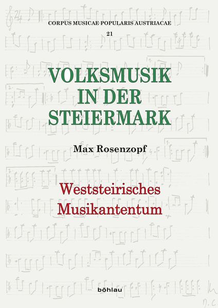 Produktbild: Weststeirisches Musikantentum