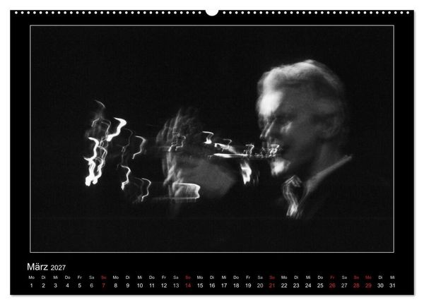 Produktbild: Jazz onstage (hochwertiger Premium Wandkalender 2027 DIN A2 quer), Kunstdruck in Hochglanz