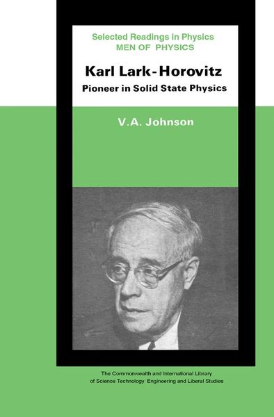 Produktbild: Men of Physics: Karl Lark-Horovitz