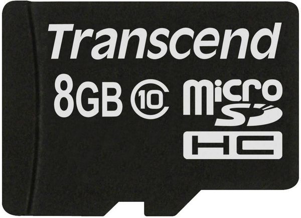 Transcend Premium microSDHC-Karte Industrial 8GB Class 10