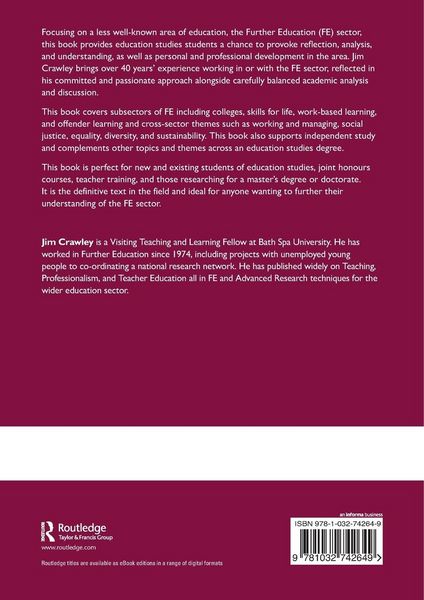 Produktbild: Understanding the Further Education Sector