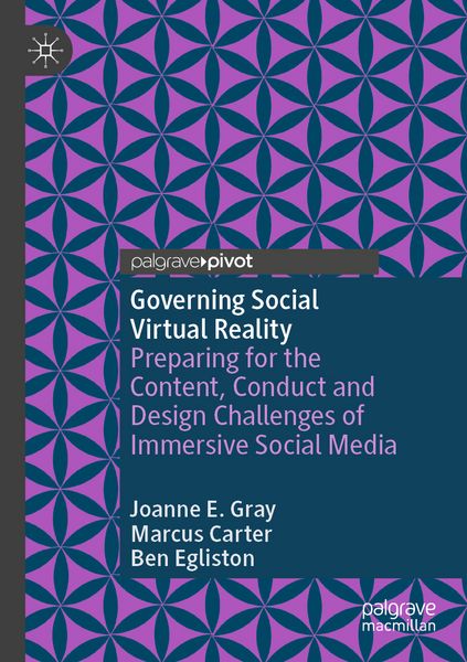 Produktbild: Governing Social Virtual Reality