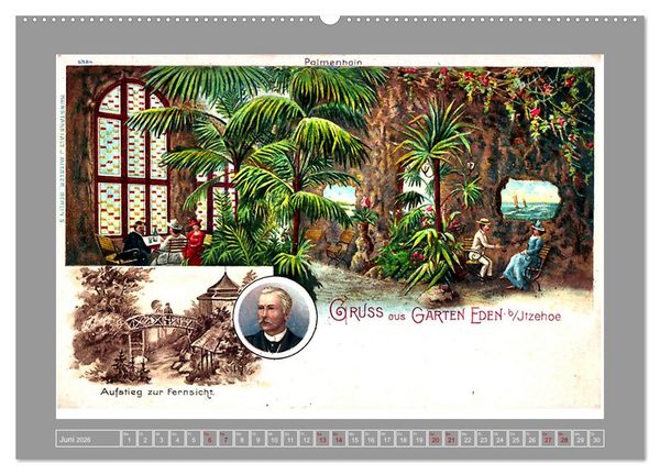 Produktbild: Gru&szlig; aus Itzehoe (hochwertiger Premium Wandkalender 2026 DIN A2 quer), Kunstdruck in Hochglanz