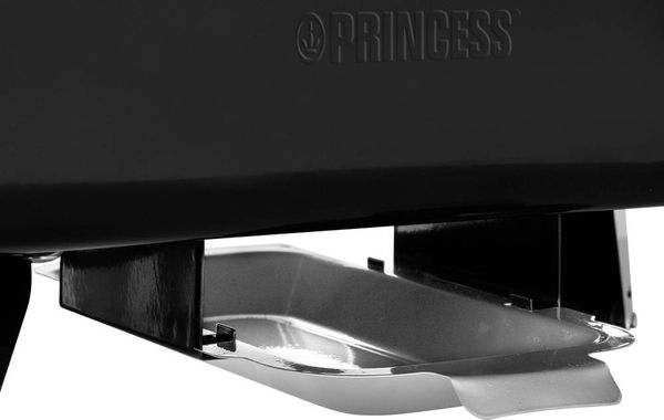 Produktbild: Princess 01.112252.01.001 Elektro, Holzkohle Grill mit Windschutz, mit Standfu&szlig;, mit manueller Temperatureinstellung Schwarz