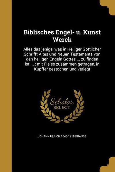 Produktbild: Biblisches Engel- u. Kunst Werck