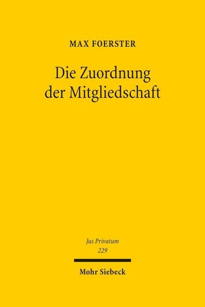 Produktbild: Die Zuordnung der Mitgliedschaft