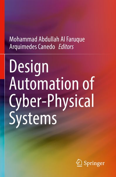Produktbild: Design Automation of Cyber-Physical Systems