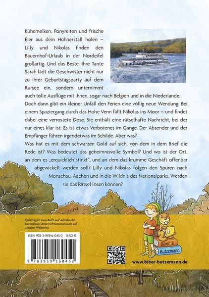 Produktbild: Abenteuer zwischen Nordeifel und Aachen - Lilly und Nikolas auf der Suche nach dem schwarzen Gold