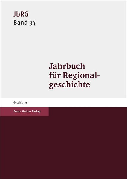 Produktbild: Jahrbuch f&uuml;r Regionalgeschichte 34 (2016)