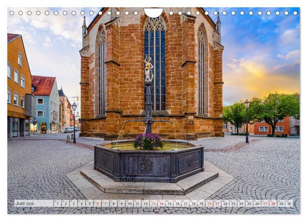 Produktbild: Neumarkt in der Oberpfalz Impressionen (Wandkalender 2026 DIN A4 quer), CALVENDO Monatskalender