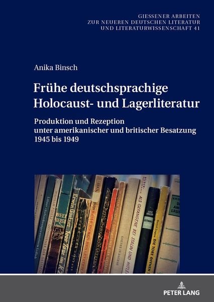 Produktbild: Fr&uuml;he deutschsprachige Holocaust- und Lagerliteratur