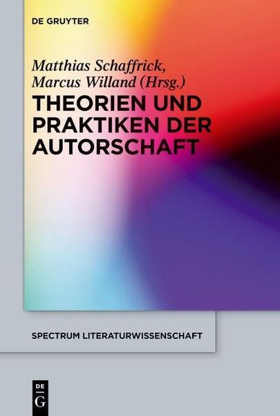 Produktbild: Theorien und Praktiken der Autorschaft