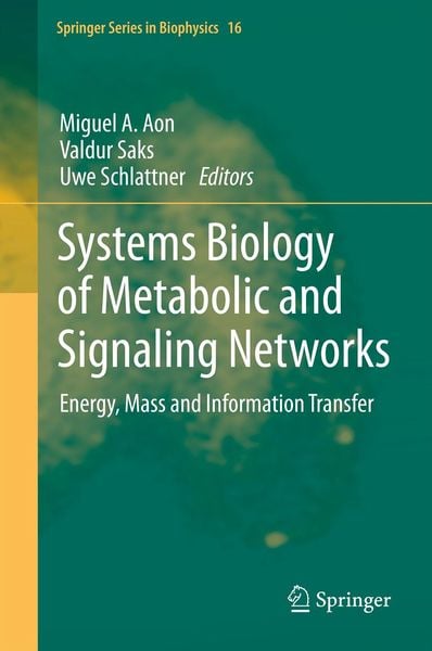 Produktbild: Systems Biology of Metabolic and Signaling Networks