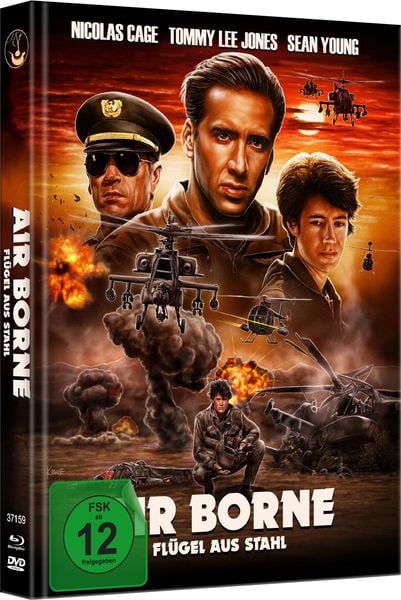 Produktbild: Air Borne (Fire Birds) - Fl&uuml;gel aus Stahl (Limited Mediabook mit Blu-ray+DVD+Booklet)