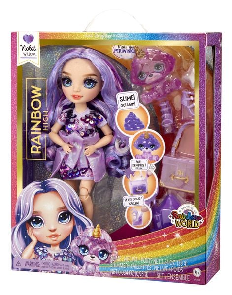 Produktbild: Classic Rainbow Fashion Doll- Violet (purple)