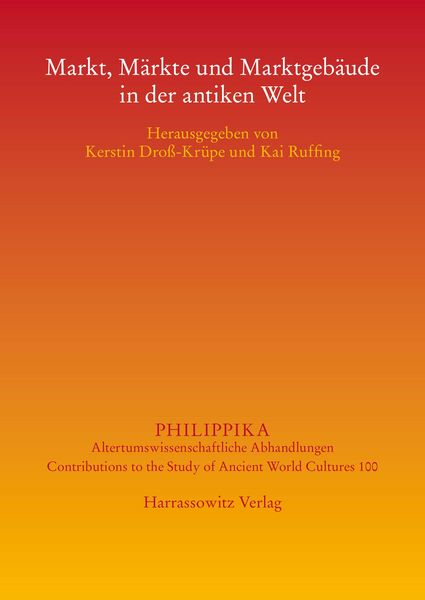 Produktbild: Markt, M&auml;rkte und Marktgeb&auml;ude in der antiken Welt