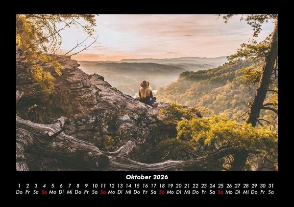 Produktbild: Bergige Welten 2026 Fotokalender DIN A3
