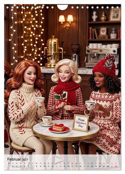 Produktbild: Fabulous Dolls &ndash; Im Hier und Jetzt (Wandkalender 2027 DIN A4 hoch), CALVENDO Monatskalender