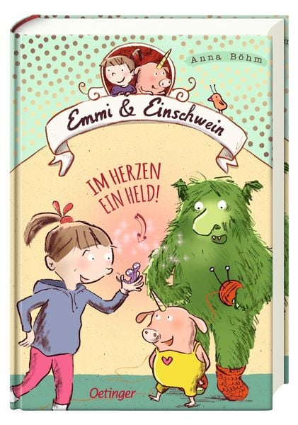 Produktbild: Im Herzen ein Held! / Emmi & Einschwein Bd. 2