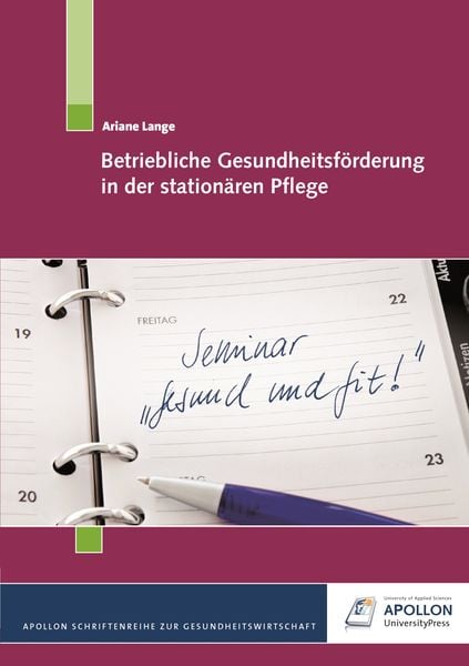 Produktbild: Betriebliche Gesundheitsf&ouml;rderung in der station&auml;ren Pflege