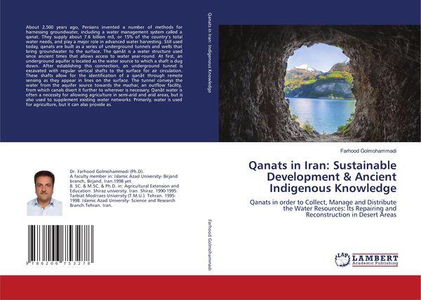 Produktbild: Qanats in Iran: Sustainable Development & Ancient Indigenous Knowledge