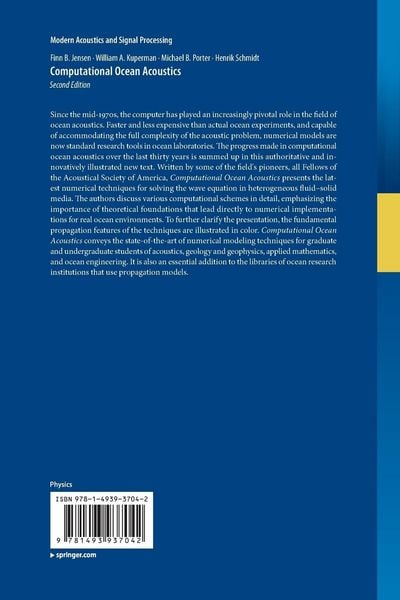 Produktbild: Computational Ocean Acoustics