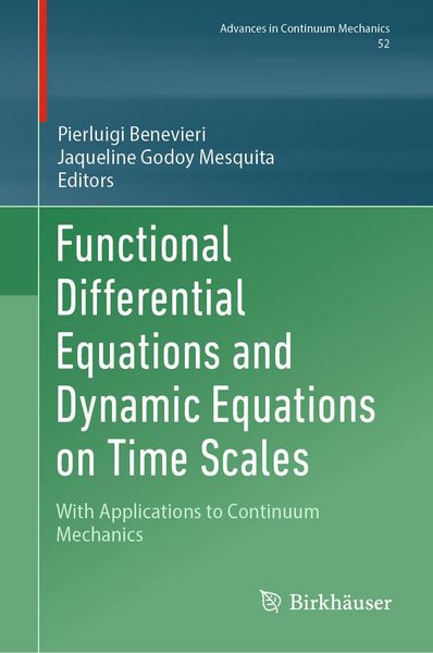 Produktbild: Functional Differential Equations and Dynamic Equations on Time Scales