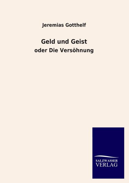 Produktbild: Geld und Geist