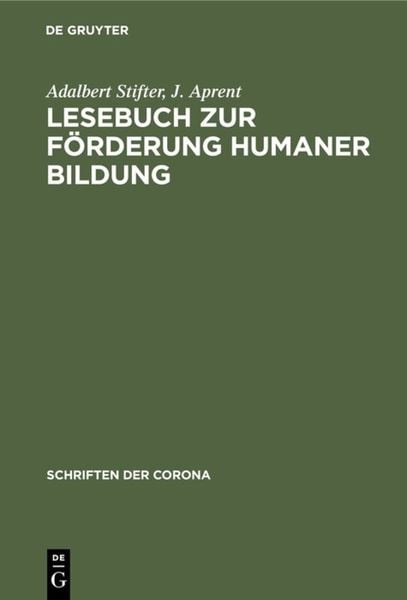 Produktbild: Lesebuch zur F&ouml;rderung Humaner Bildung