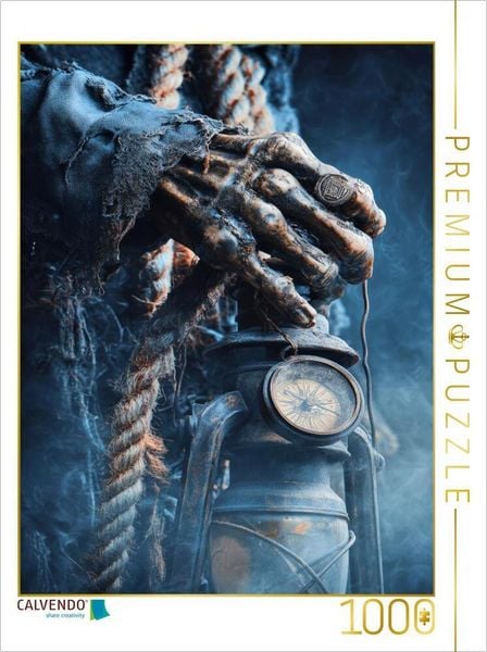Produktbild: CALVENDO Puzzle Wenn der Sturm spricht, schweigen selbst die Geister | 1000 Teile Lege-Gr&ouml;&szlig;e 64x48cm Foto-Puzzle f&uuml;r gl&uuml;ckliche Stunden
